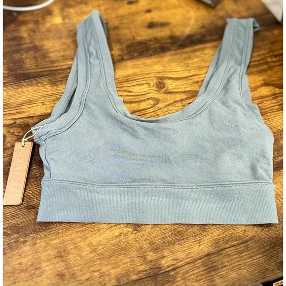 Skims Fits Everybody Mesh Scoop Neck Bralette - Picture 1 of 3